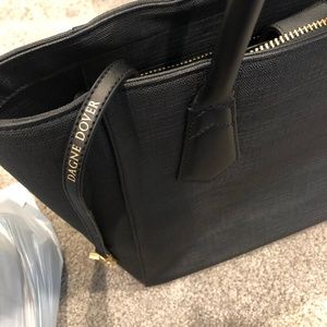 Dagne Dover Black Signature Tote
